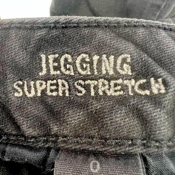 American Eagle Black Super Stretch Jeggings Size 0 Women’s - Picture 4 of 6